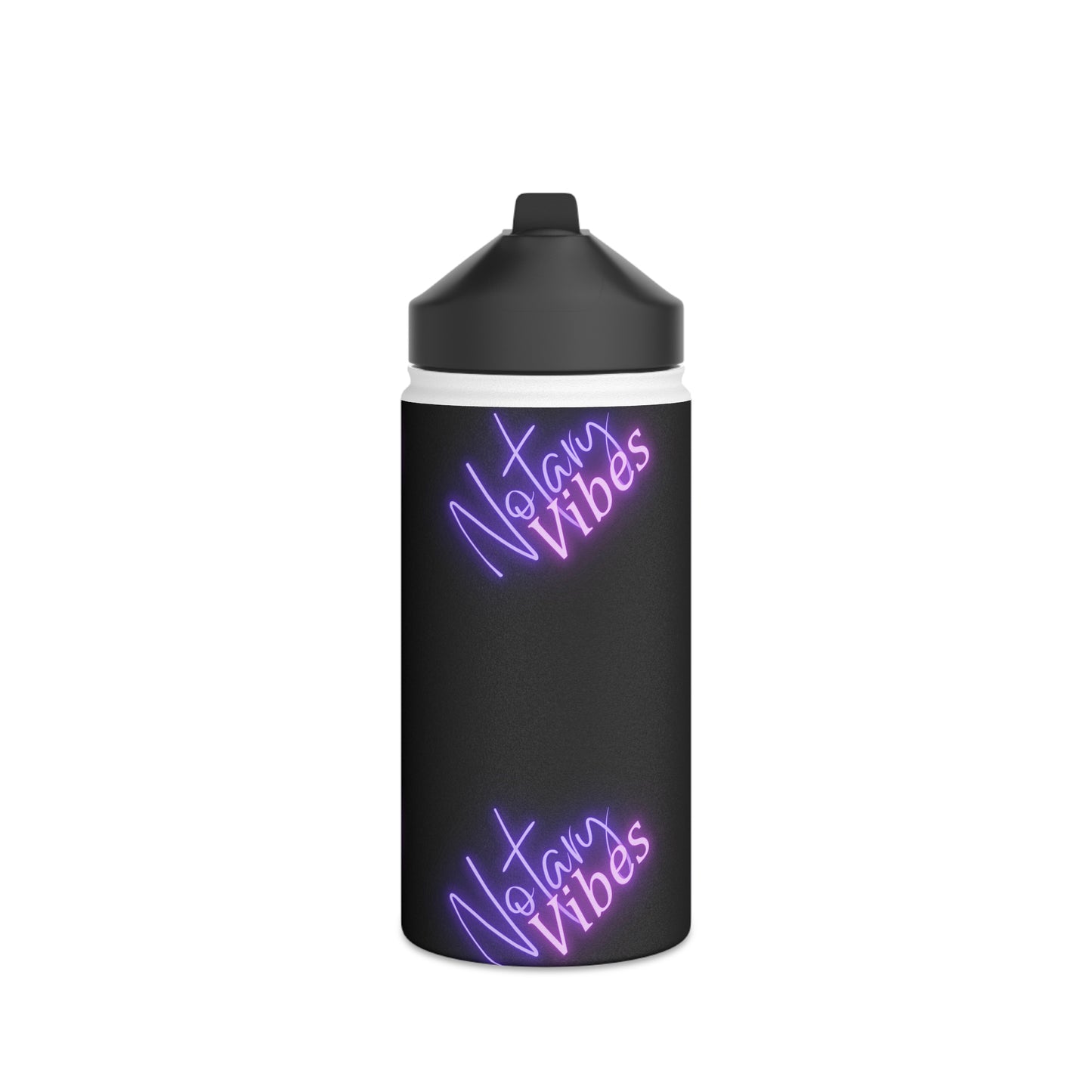 Insulated, Graphic, Stainless Steel Water Bottle, Standard Lid