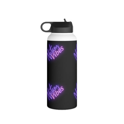 Insulated, Graphic, Stainless Steel Water Bottle, Standard Lid