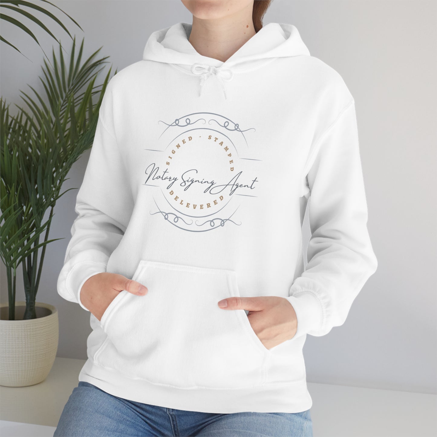 Graphic Unisex Pullover Heavy Blend Hooded Sweatshirt