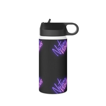 Insulated, Graphic, Stainless Steel Water Bottle, Standard Lid