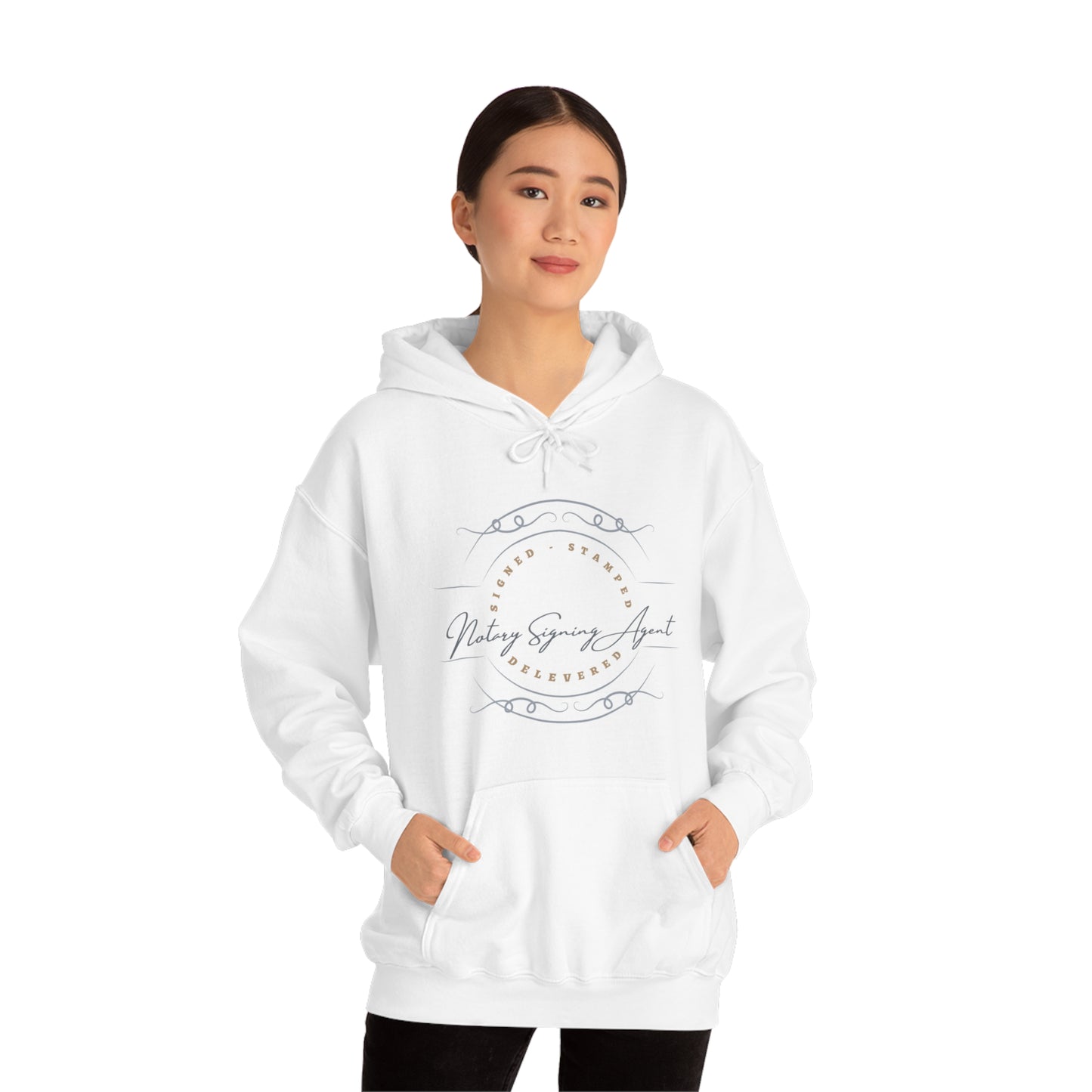 Graphic Unisex Pullover Heavy Blend Hooded Sweatshirt