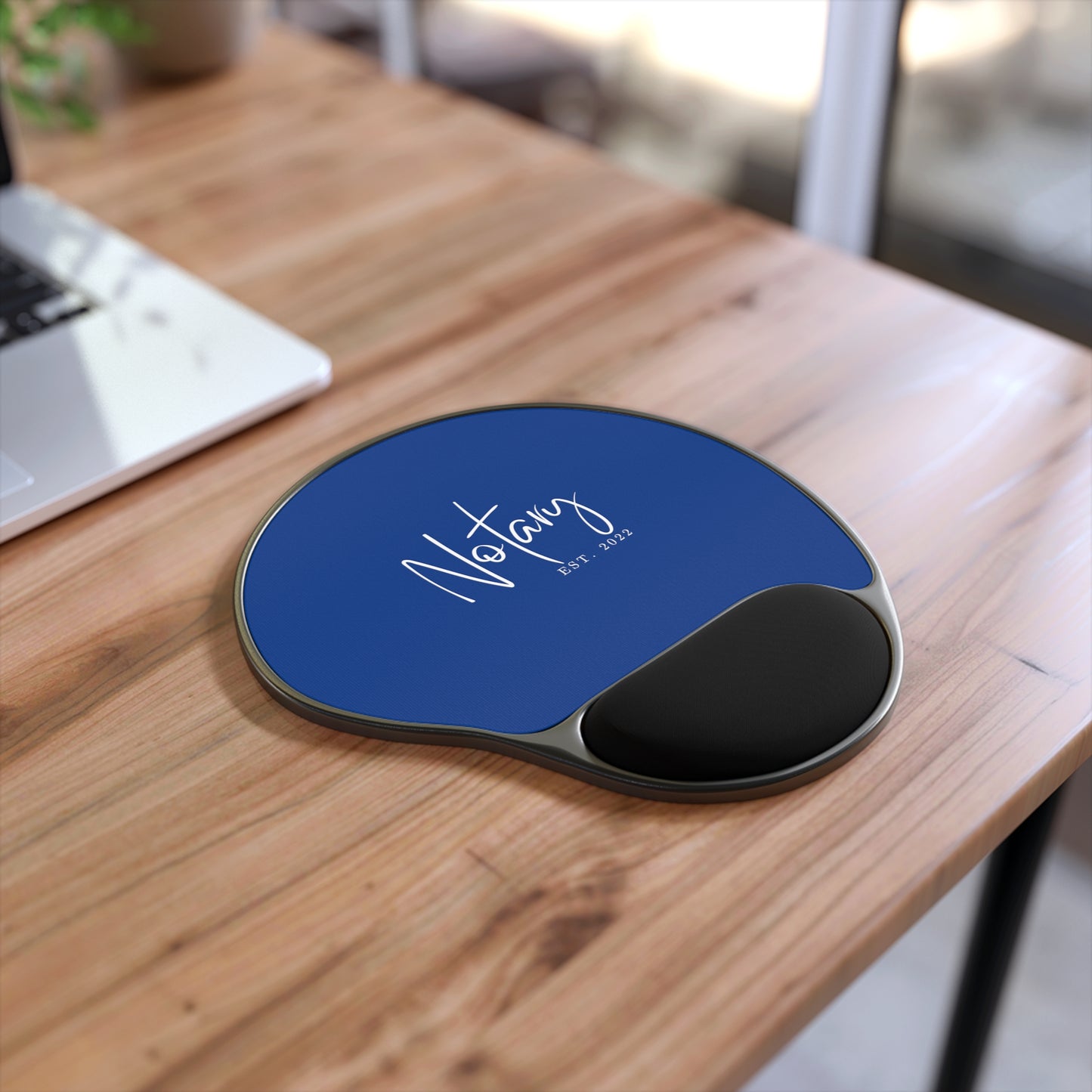 Custom "Notary, Est. 2022" - Mouse Pad With Wrist Rest