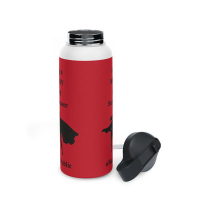 Stainless Steel Water Bottle, Standard Lid