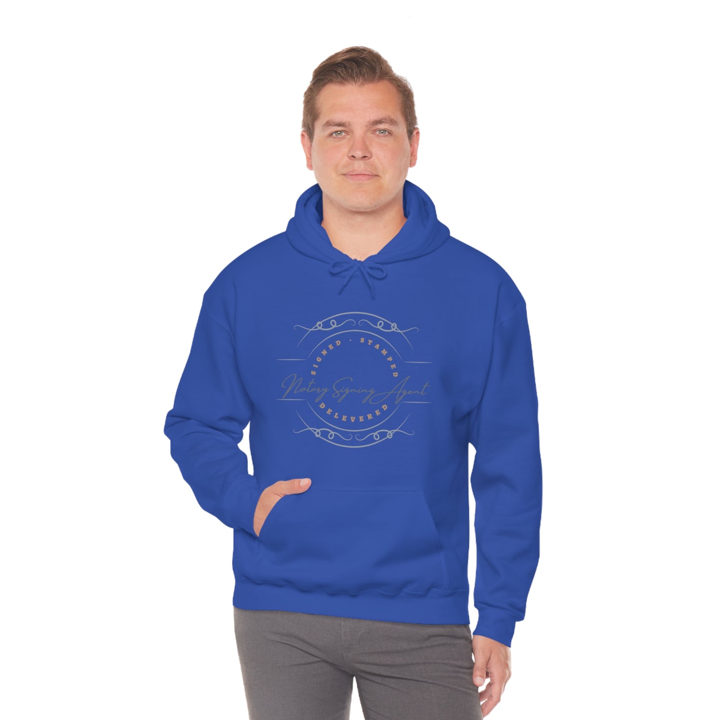 Graphic Unisex Pullover Heavy Blend Hooded Sweatshirt