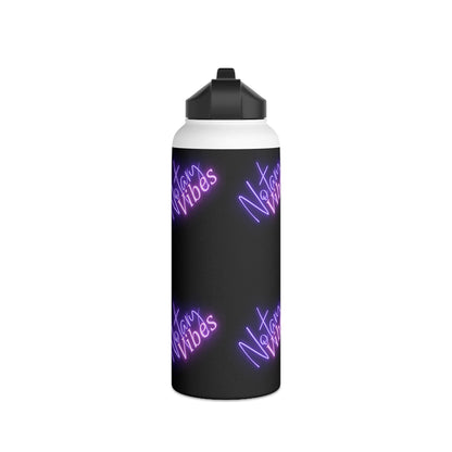 Insulated, Graphic, Stainless Steel Water Bottle, Standard Lid