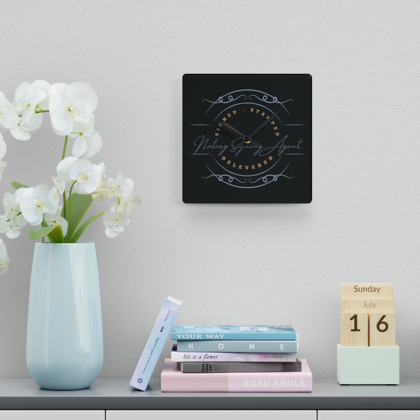 Acrylic Wall Clock