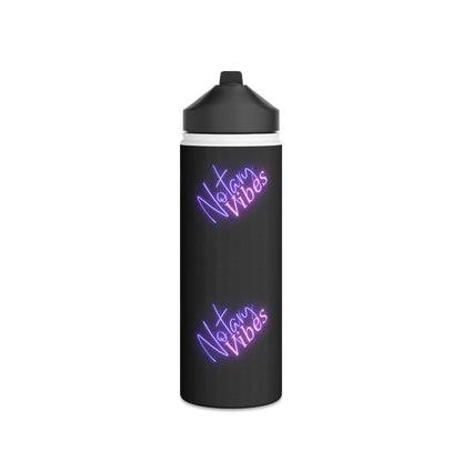 Insulated, Graphic, Stainless Steel Water Bottle, Standard Lid