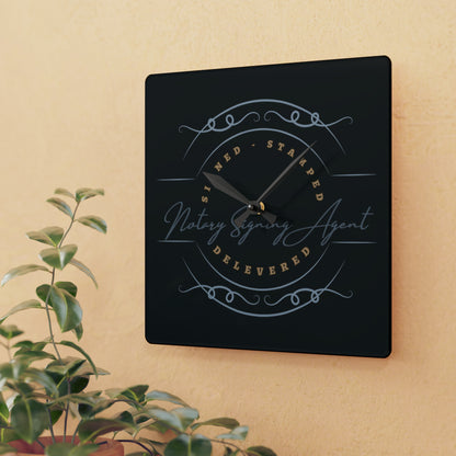 Acrylic Wall Clock