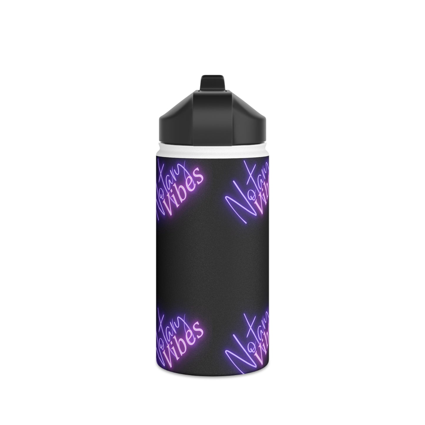 Insulated, Graphic, Stainless Steel Water Bottle, Standard Lid