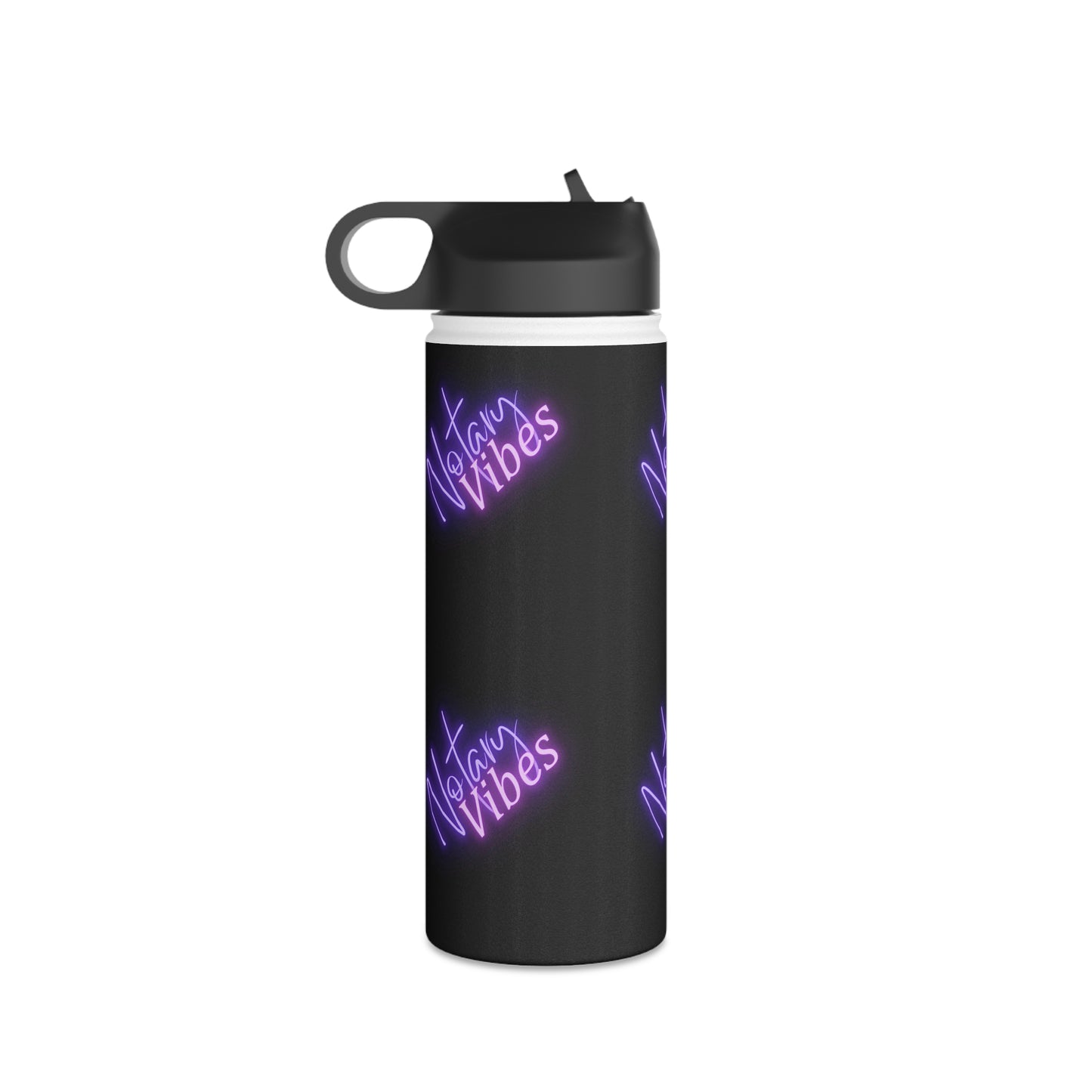 Insulated, Graphic, Stainless Steel Water Bottle, Standard Lid