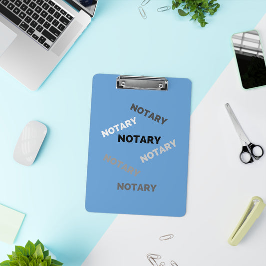 Custom "Notary" Clipboard