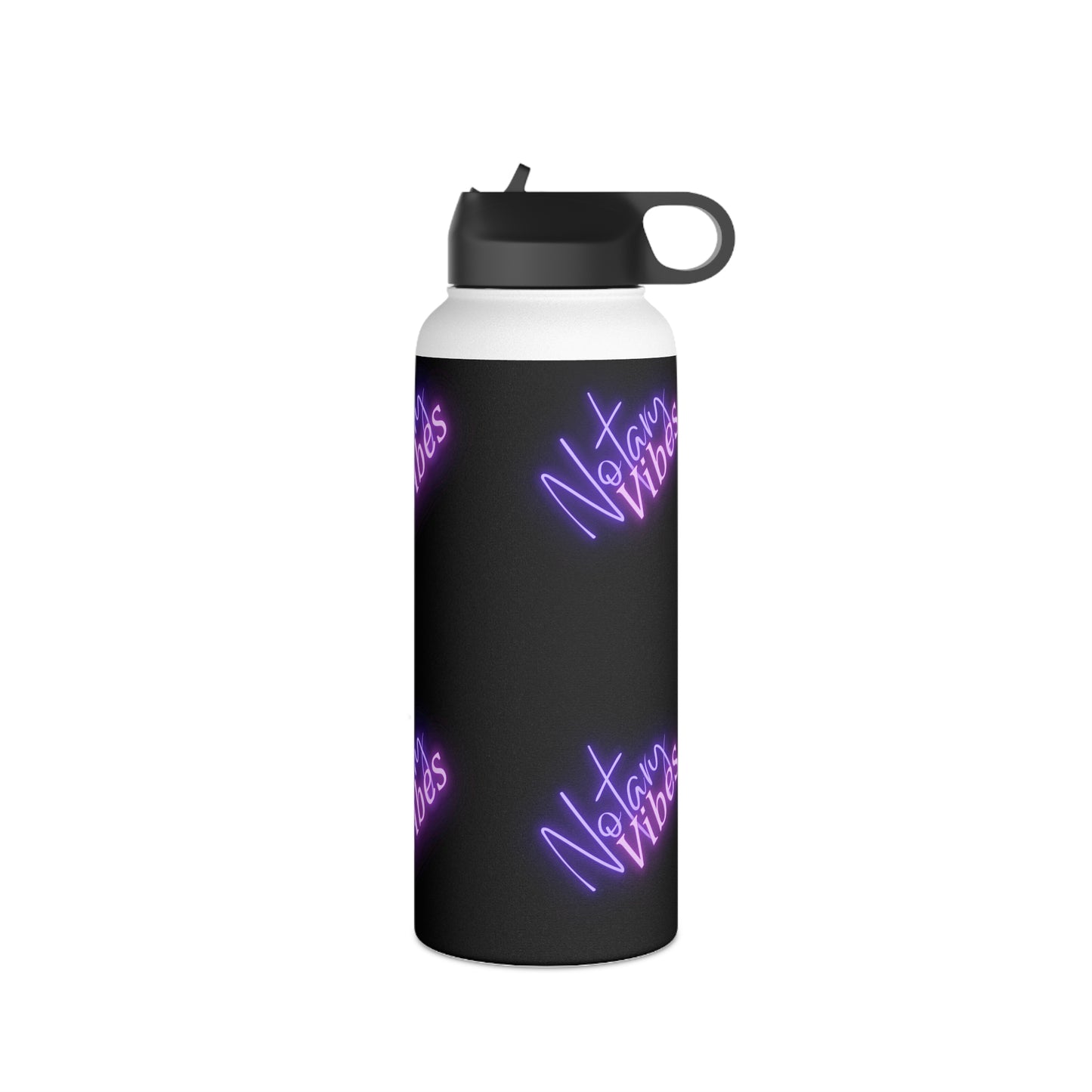 Insulated, Graphic, Stainless Steel Water Bottle, Standard Lid