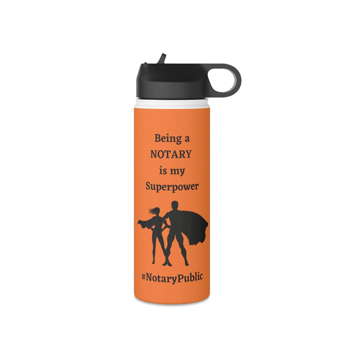 Stainless Steel Water Bottle, Standard Lid