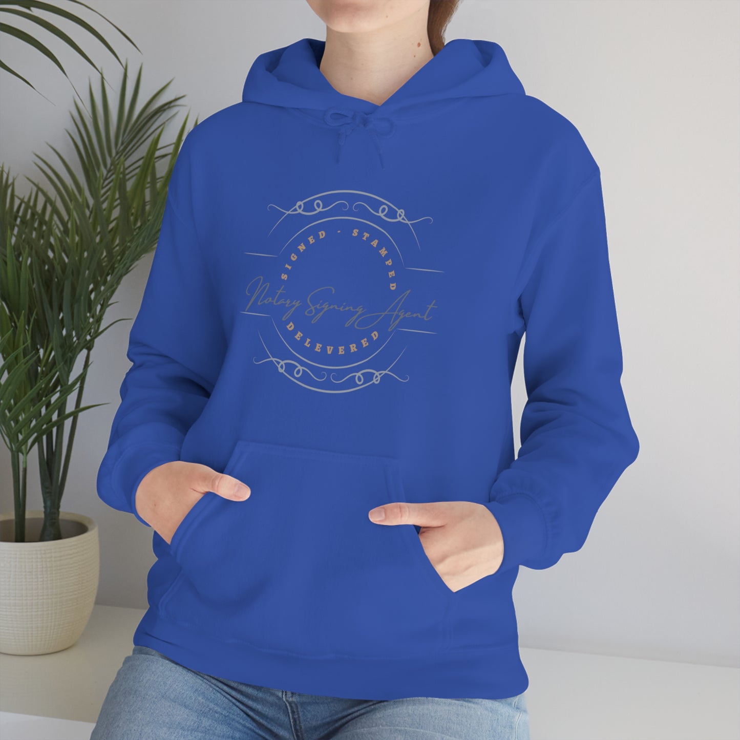 Graphic Unisex Pullover Heavy Blend Hooded Sweatshirt