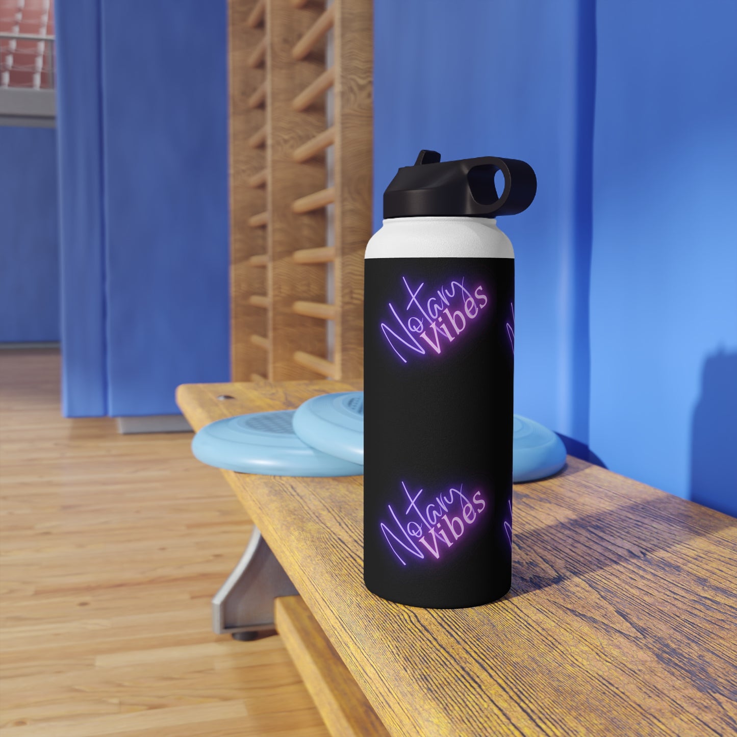 Insulated, Graphic, Stainless Steel Water Bottle, Standard Lid